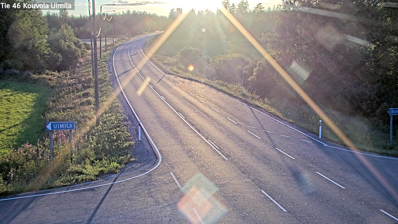 Kelikamerat Kuva Tie 46 Kouvola, Uimila, Kouvola, Kymenlaakso