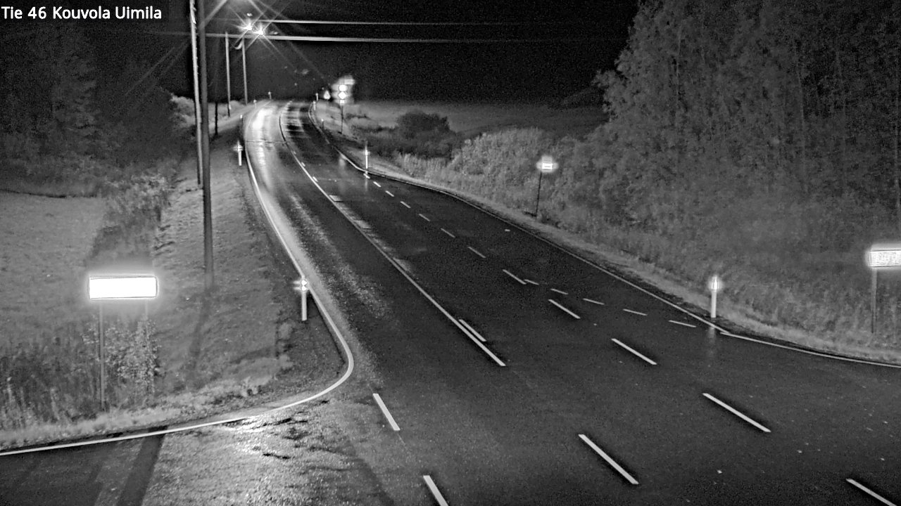Weather Camera Image Road 46 Kouvola, Uimila, Kouvola, Kymenlaakso