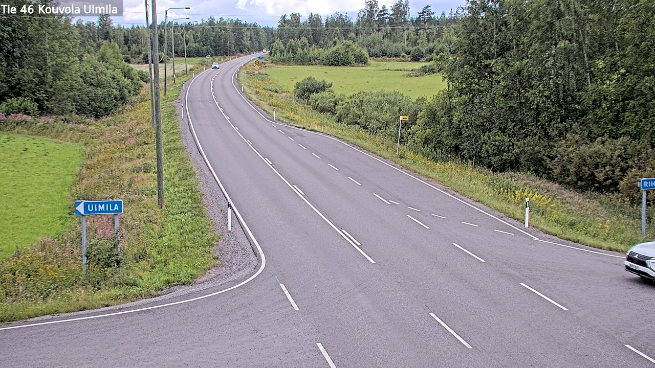 Kelikamerat Kuva Tie 46 Kouvola, Uimila, Kouvola, Kymenlaakso