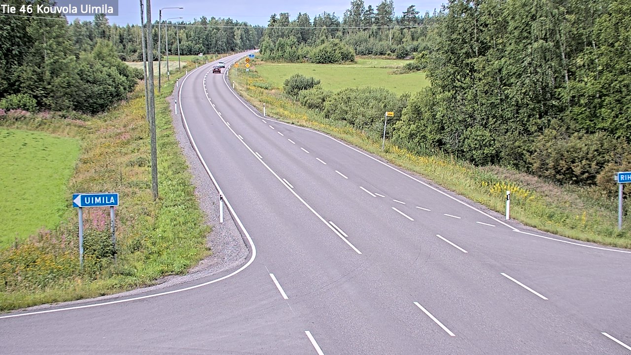 Kelikamerat Kuva Tie 46 Kouvola, Uimila, Kouvola, Kymenlaakso