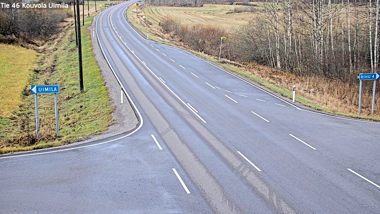 Kelikamerat Kuva Tie 46 Kouvola, Uimila, Kouvola, Kymenlaakso