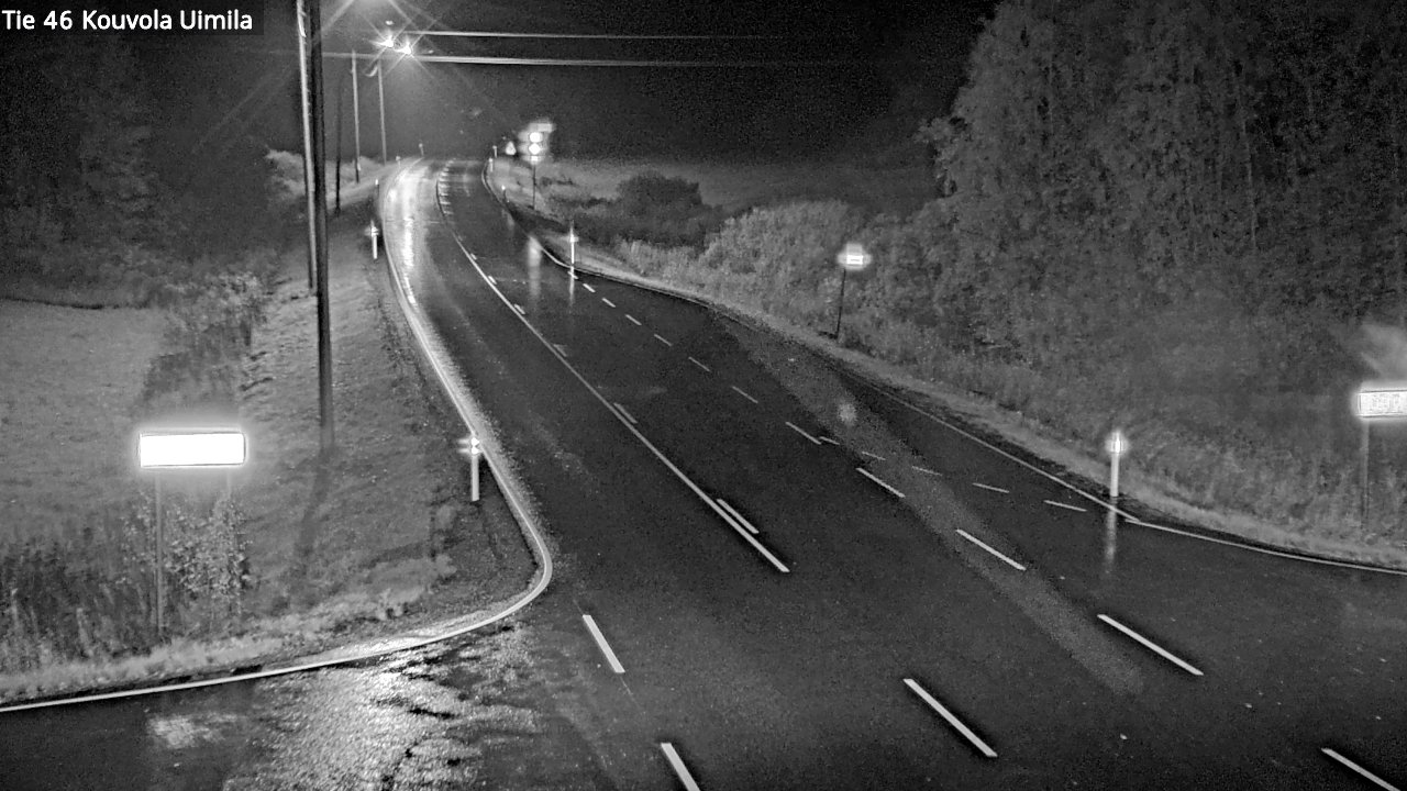 Weather Camera Image Road 46 Kouvola, Uimila, Kouvola, Kymenlaakso