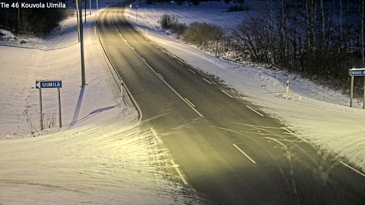 Kelikamerat Kuva Tie 46 Kouvola, Uimila, Kouvola, Kymenlaakso