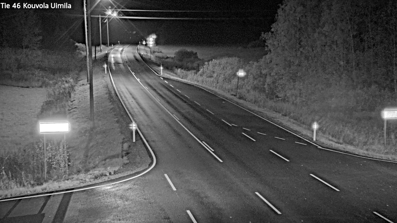 Weather Camera Image Road 46 Kouvola, Uimila, Kouvola, Kymenlaakso