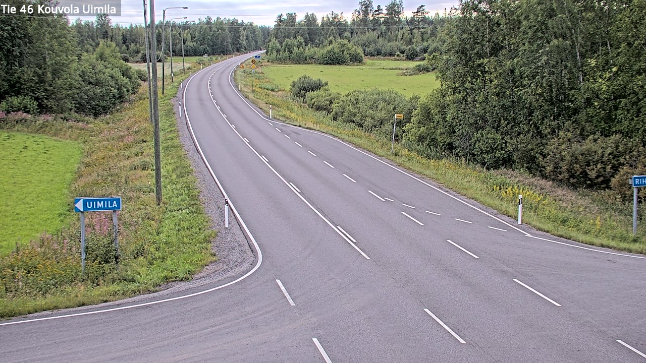 Kelikamerat Kuva Tie 46 Kouvola, Uimila, Kouvola, Kymenlaakso