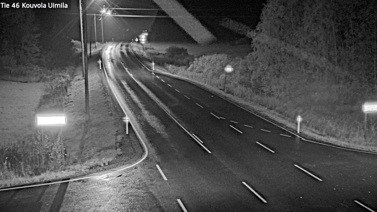 Weather Camera Image Road 46 Kouvola, Uimila, Kouvola, Kymenlaakso