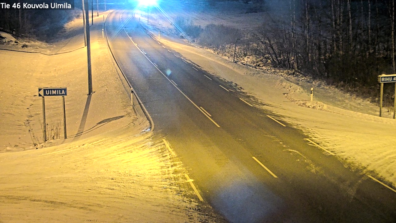 Kelikamerat Kuva Tie 46 Kouvola, Uimila, Kouvola, Kymenlaakso