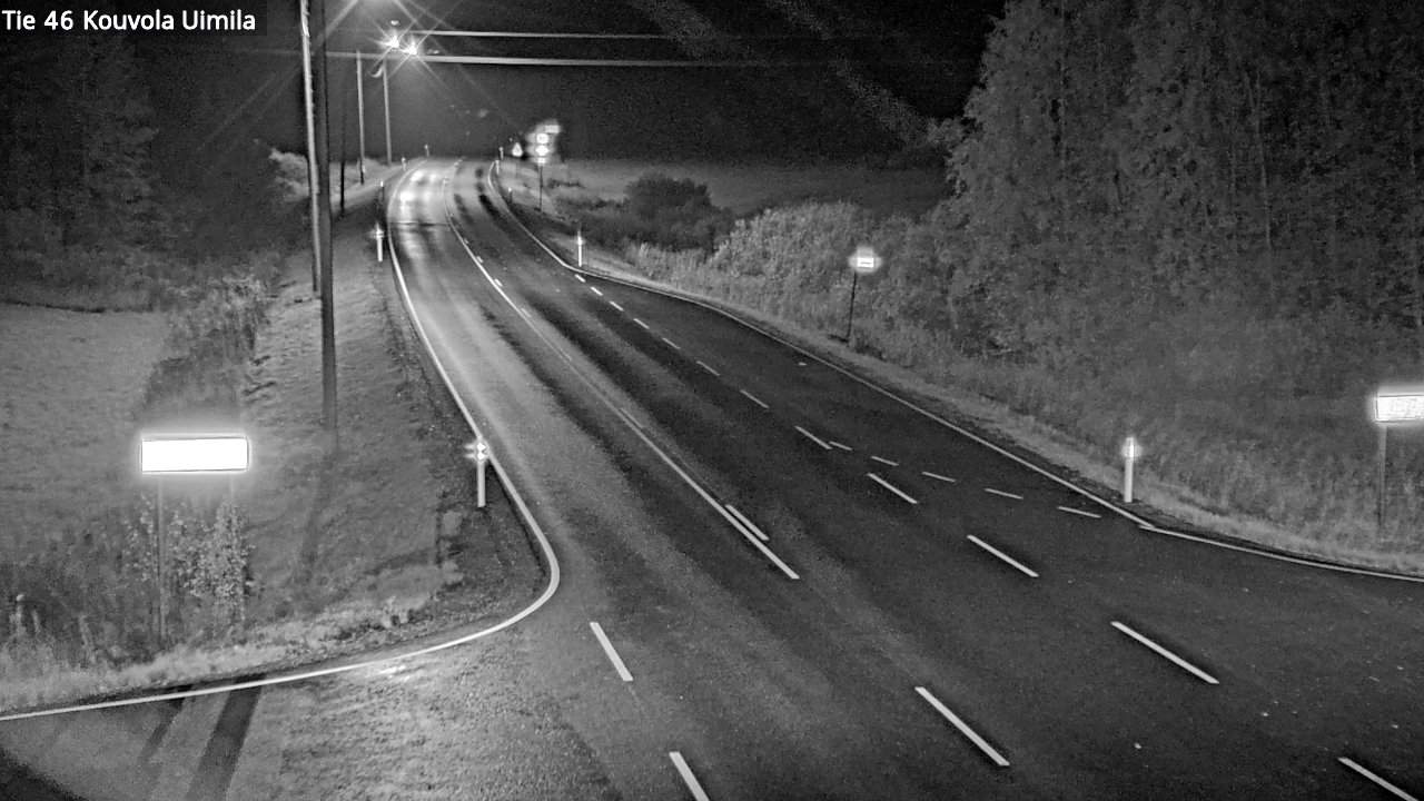 Weather Camera Image Road 46 Kouvola, Uimila, Kouvola, Kymenlaakso
