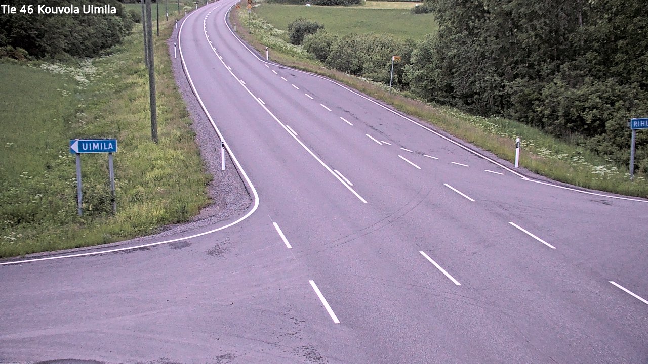Kelikamerat Kuva Tie 46 Kouvola, Uimila, Kouvola, Kymenlaakso