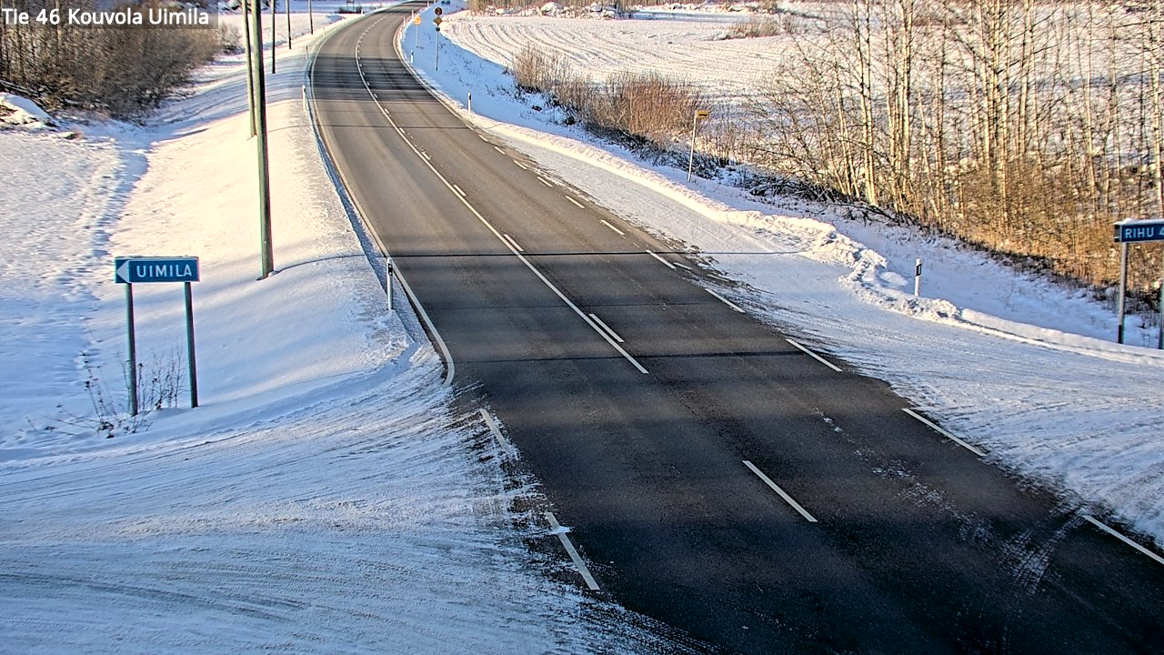 Kelikamerat Kuva Tie 46 Kouvola, Uimila, Kouvola, Kymenlaakso