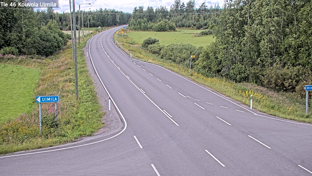 Kelikamerat Kuva Tie 46 Kouvola, Uimila, Kouvola, Kymenlaakso