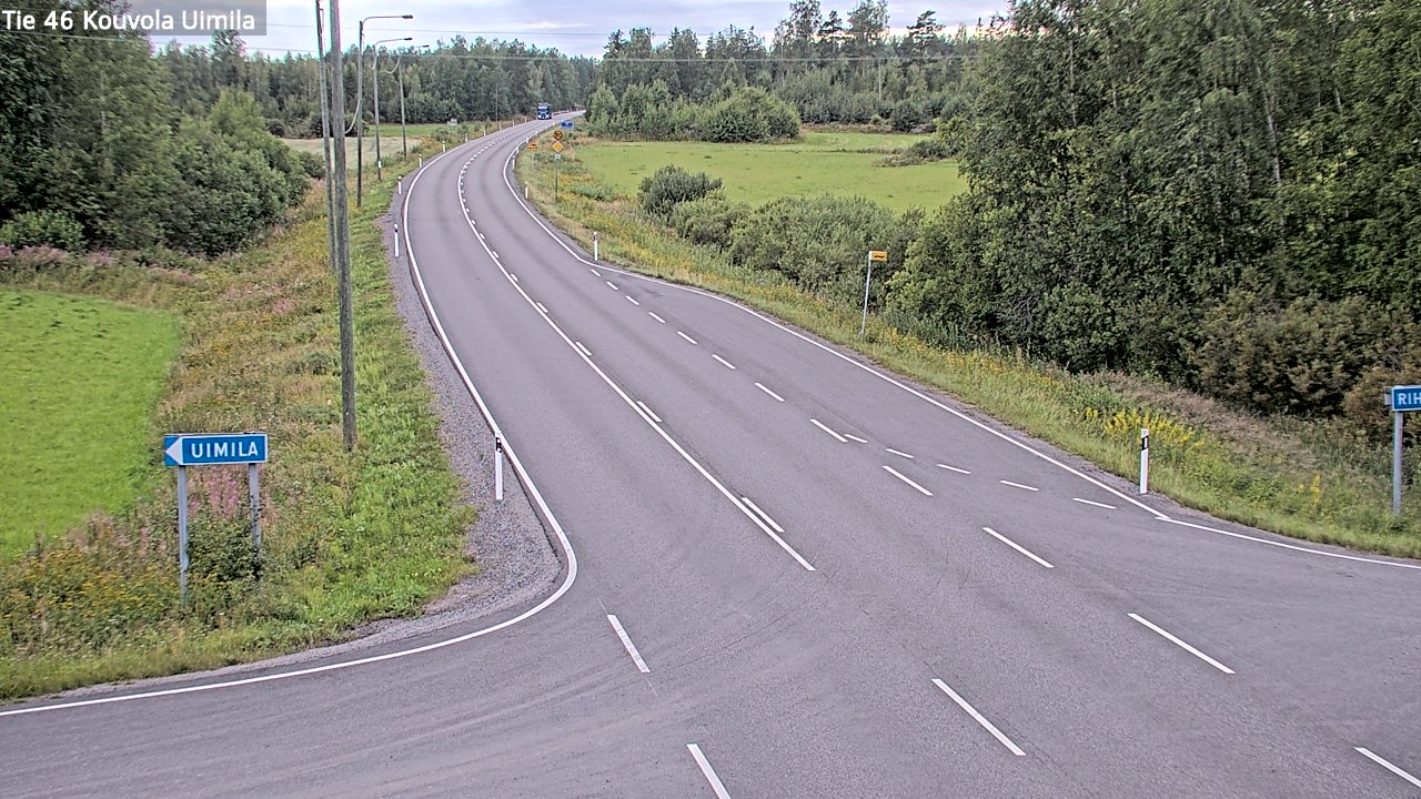 Kelikamerat Kuva Tie 46 Kouvola, Uimila, Kouvola, Kymenlaakso
