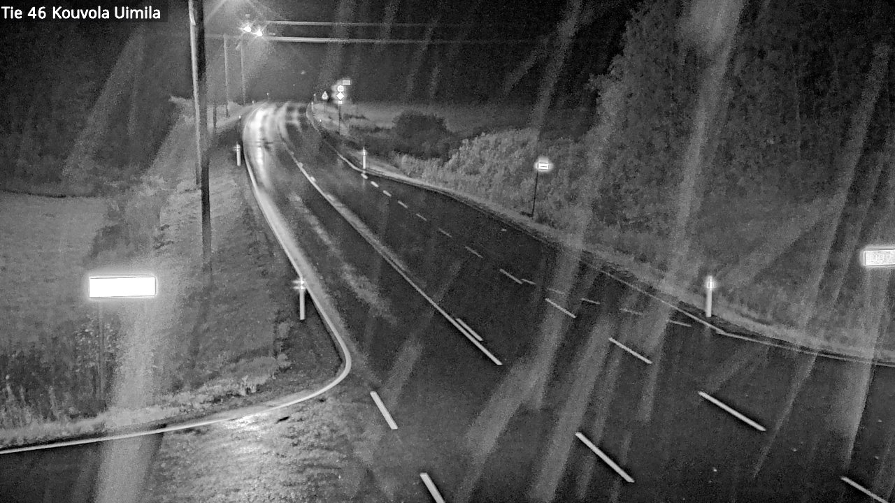 Weather Camera Image Road 46 Kouvola, Uimila, Kouvola, Kymenlaakso