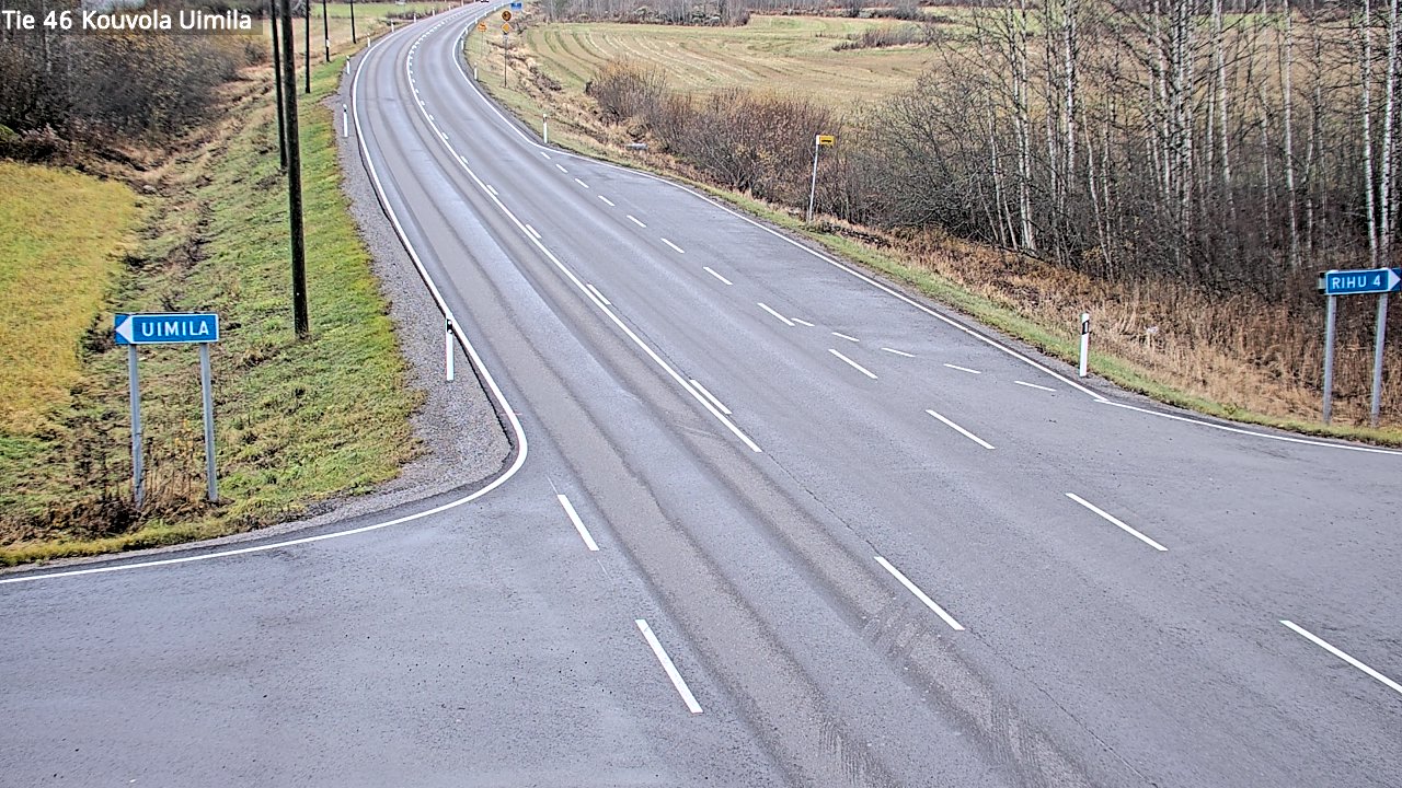 Kelikamerat Kuva Tie 46 Kouvola, Uimila, Kouvola, Kymenlaakso