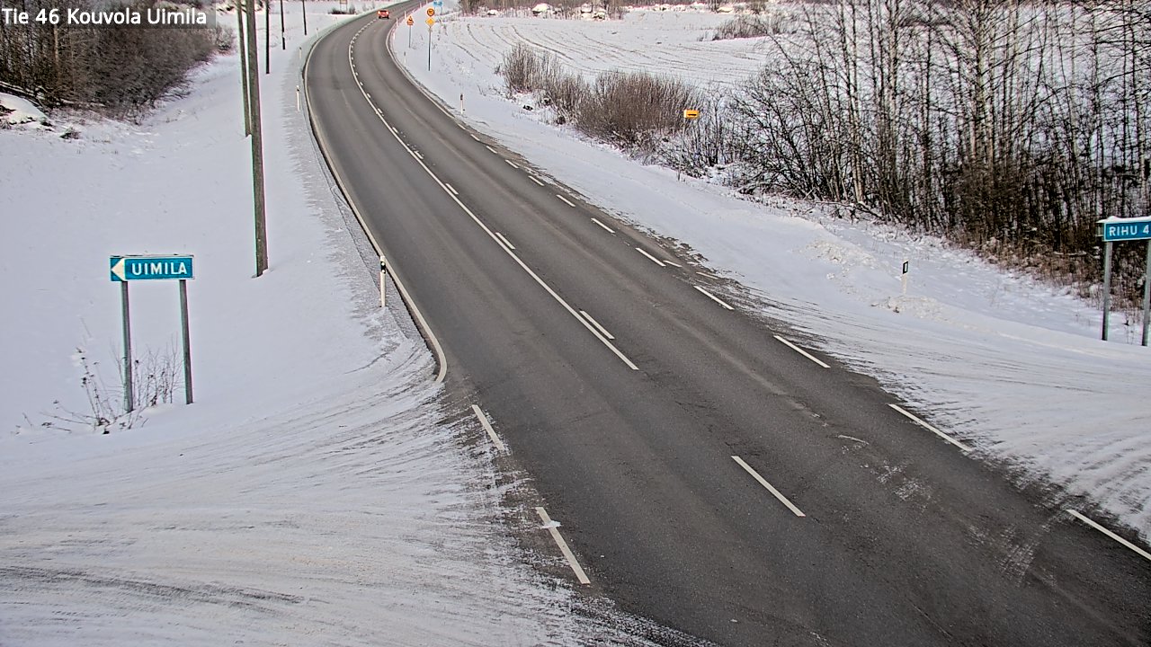 Kelikamerat Kuva Tie 46 Kouvola, Uimila, Kouvola, Kymenlaakso