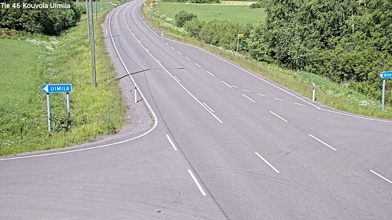 Kelikamerat Kuva Tie 46 Kouvola, Uimila, Kouvola, Kymenlaakso