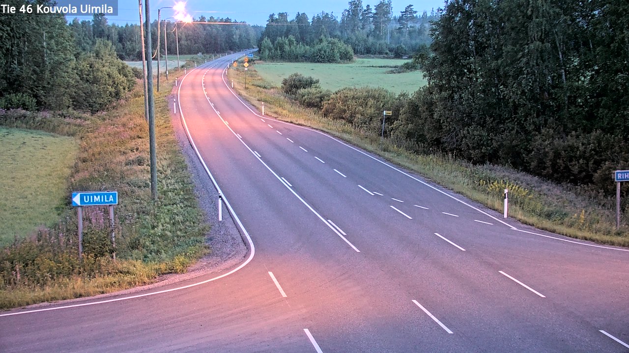 Kelikamerat Kuva Tie 46 Kouvola, Uimila, Kouvola, Kymenlaakso