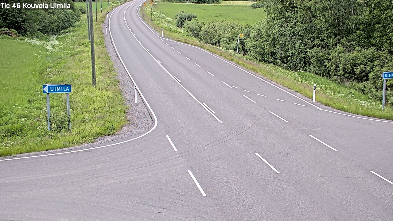 Kelikamerat Kuva Tie 46 Kouvola, Uimila, Kouvola, Kymenlaakso