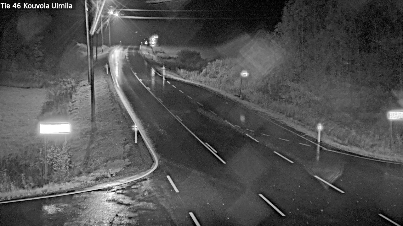 Weather Camera Image Road 46 Kouvola, Uimila, Kouvola, Kymenlaakso