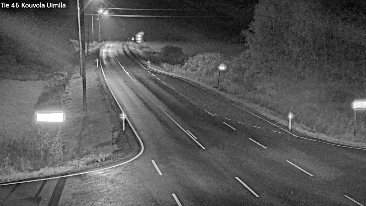 Weather Camera Image Road 46 Kouvola, Uimila, Kouvola, Kymenlaakso