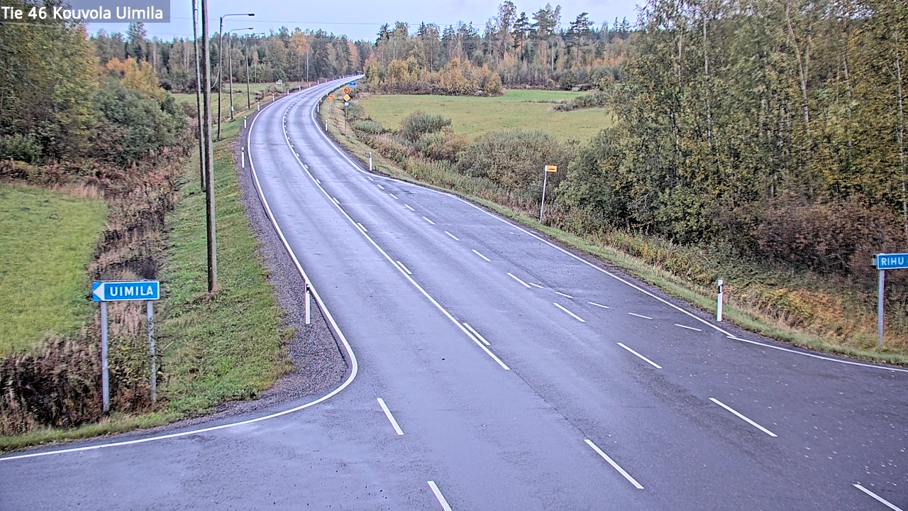 Weather Camera Image Road 46 Kouvola, Uimila, Kouvola, Kymenlaakso
