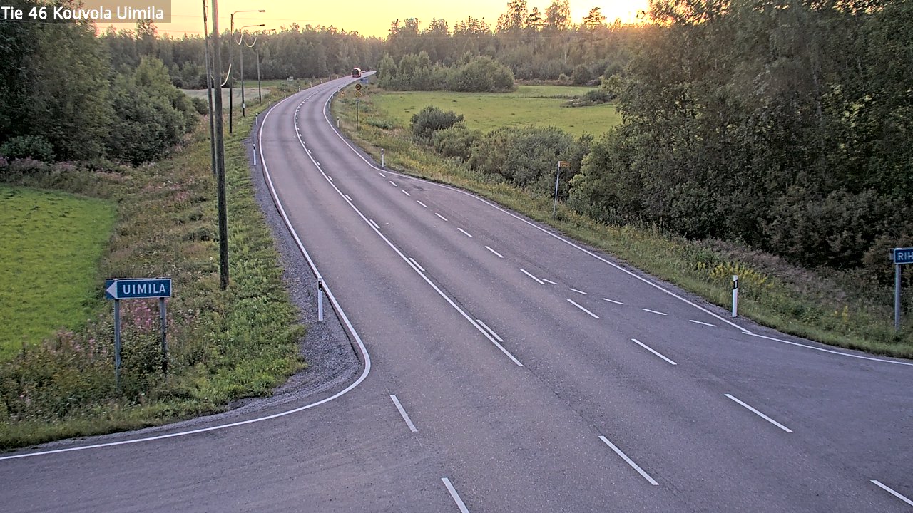 Kelikamerat Kuva Tie 46 Kouvola, Uimila, Kouvola, Kymenlaakso