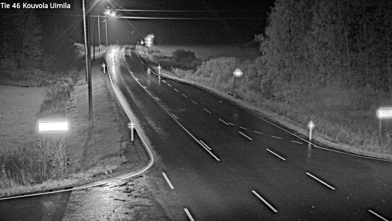 Weather Camera Image Road 46 Kouvola, Uimila, Kouvola, Kymenlaakso