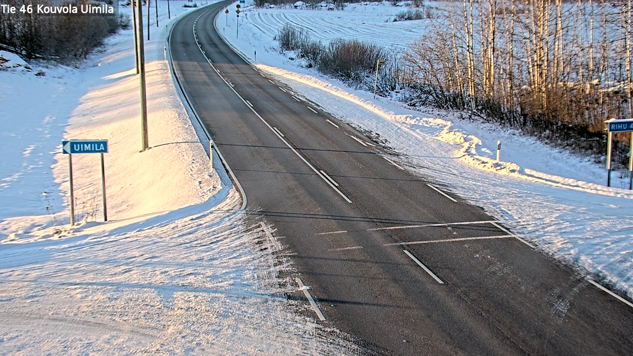 Kelikamerat Kuva Tie 46 Kouvola, Uimila, Kouvola, Kymenlaakso
