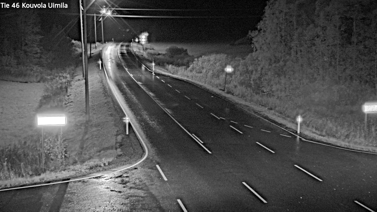 Weather Camera Image Road 46 Kouvola, Uimila, Kouvola, Kymenlaakso