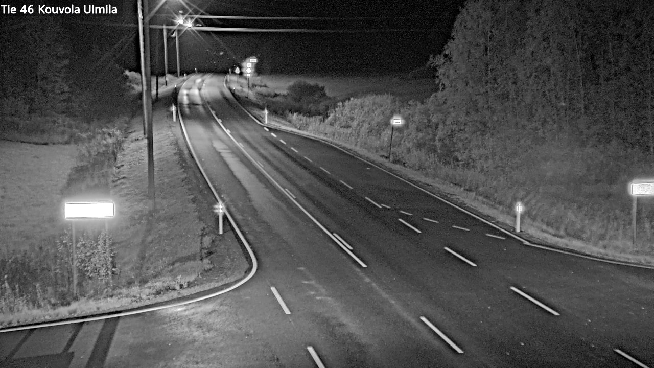 Weather Camera Image Road 46 Kouvola, Uimila, Kouvola, Kymenlaakso