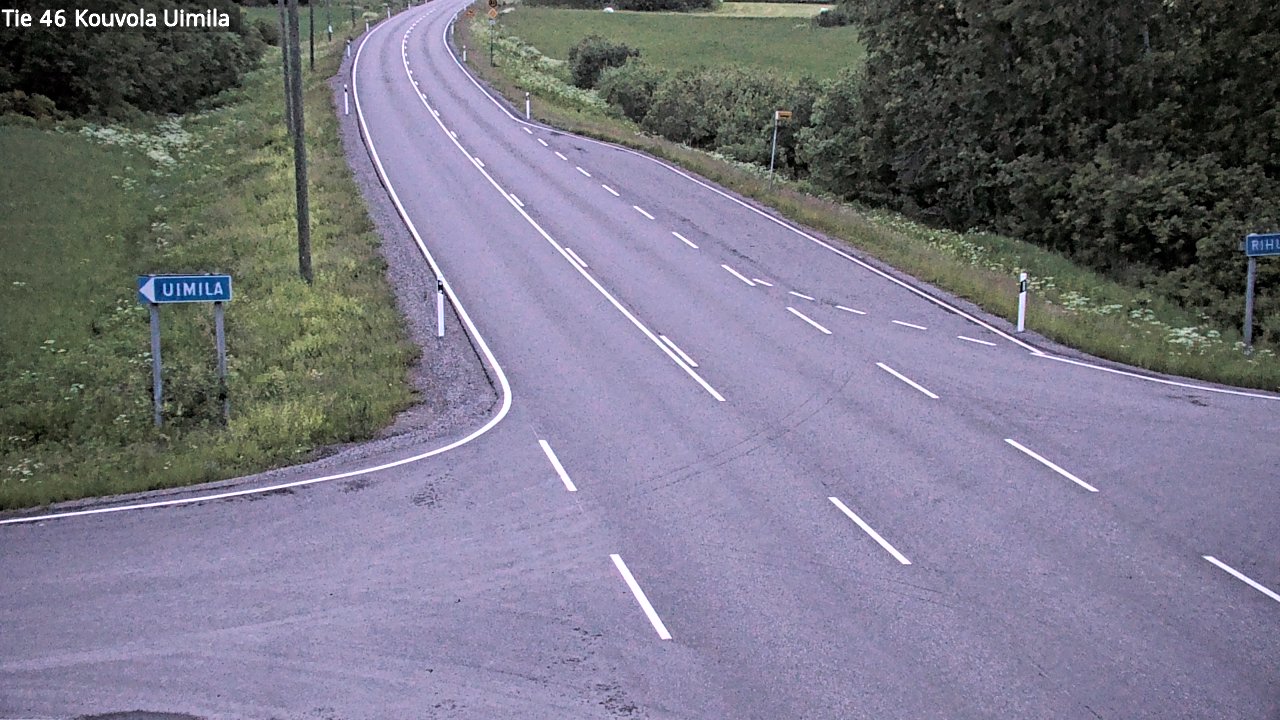 Kelikamerat Kuva Tie 46 Kouvola, Uimila, Kouvola, Kymenlaakso