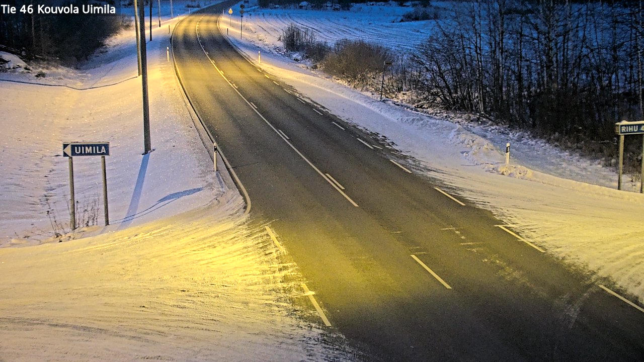 Kelikamerat Kuva Tie 46 Kouvola, Uimila, Kouvola, Kymenlaakso