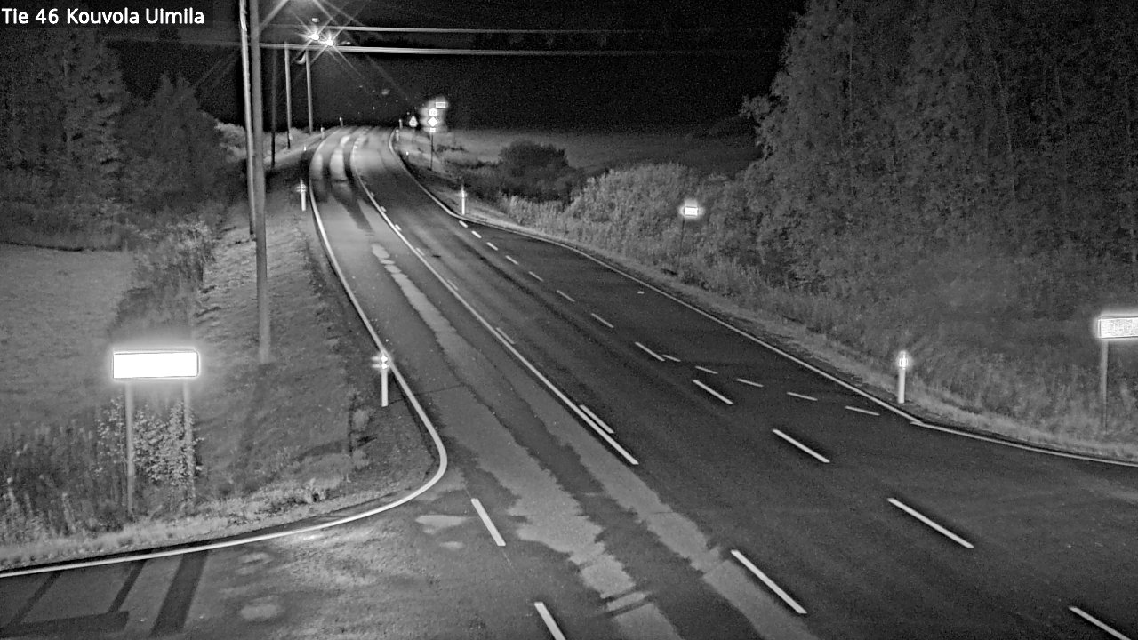 Weather Camera Image Road 46 Kouvola, Uimila, Kouvola, Kymenlaakso