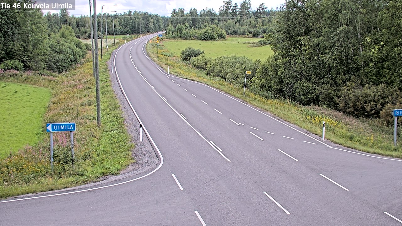 Kelikamerat Kuva Tie 46 Kouvola, Uimila, Kouvola, Kymenlaakso
