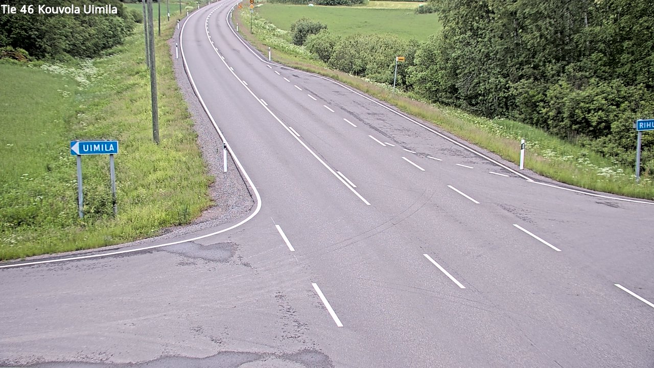 Kelikamerat Kuva Tie 46 Kouvola, Uimila, Kouvola, Kymenlaakso