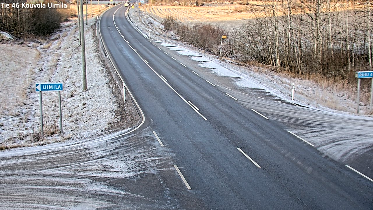 Kelikamerat Kuva Tie 46 Kouvola, Uimila, Kouvola, Kymenlaakso