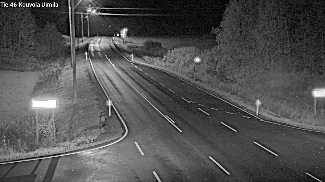 Weather Camera Image Road 46 Kouvola, Uimila, Kouvola, Kymenlaakso