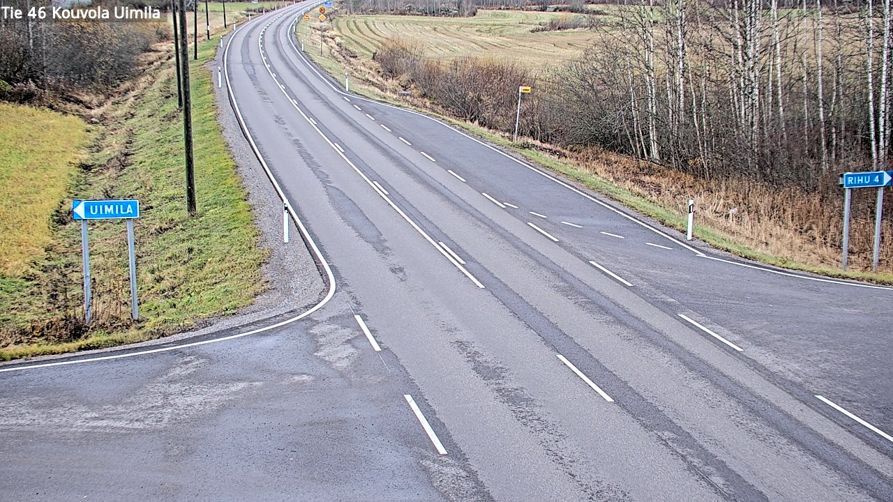 Kelikamerat Kuva Tie 46 Kouvola, Uimila, Kouvola, Kymenlaakso