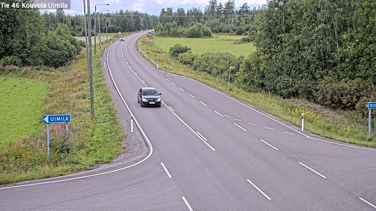 Kelikamerat Kuva Tie 46 Kouvola, Uimila, Kouvola, Kymenlaakso