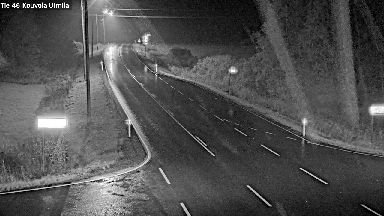 Weather Camera Image Road 46 Kouvola, Uimila, Kouvola, Kymenlaakso