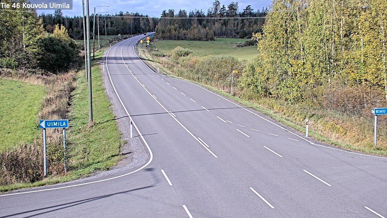 Kelikamerat Kuva Tie 46 Kouvola, Uimila, Kouvola, Kymenlaakso