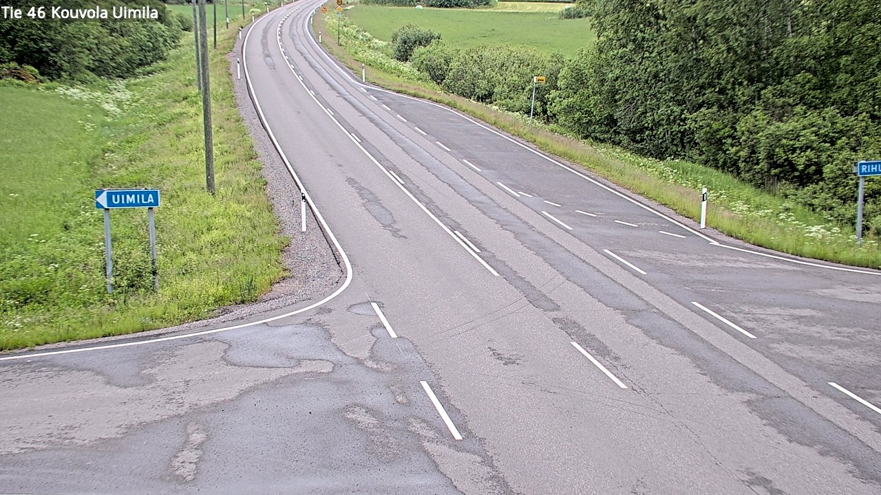 Kelikamerat Kuva Tie 46 Kouvola, Uimila, Kouvola, Kymenlaakso