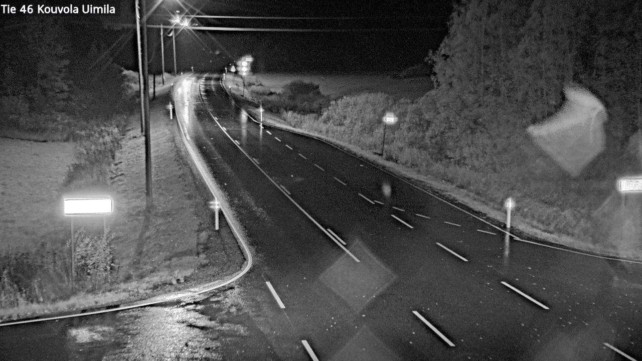 Weather Camera Image Road 46 Kouvola, Uimila, Kouvola, Kymenlaakso
