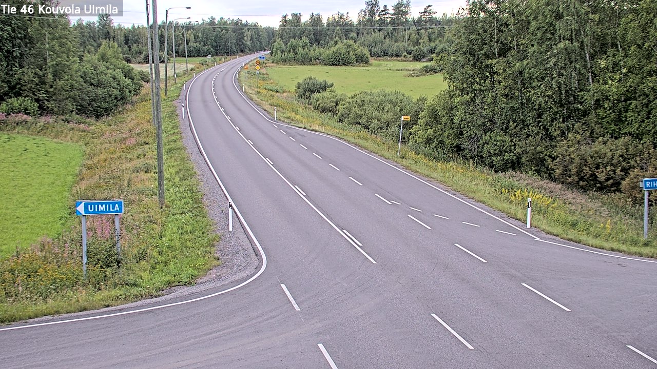 Kelikamerat Kuva Tie 46 Kouvola, Uimila, Kouvola, Kymenlaakso