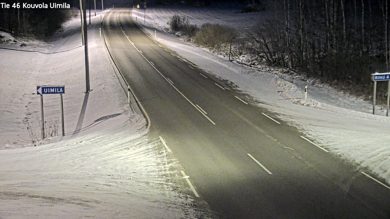 Kelikamerat Kuva Tie 46 Kouvola, Uimila, Kouvola, Kymenlaakso