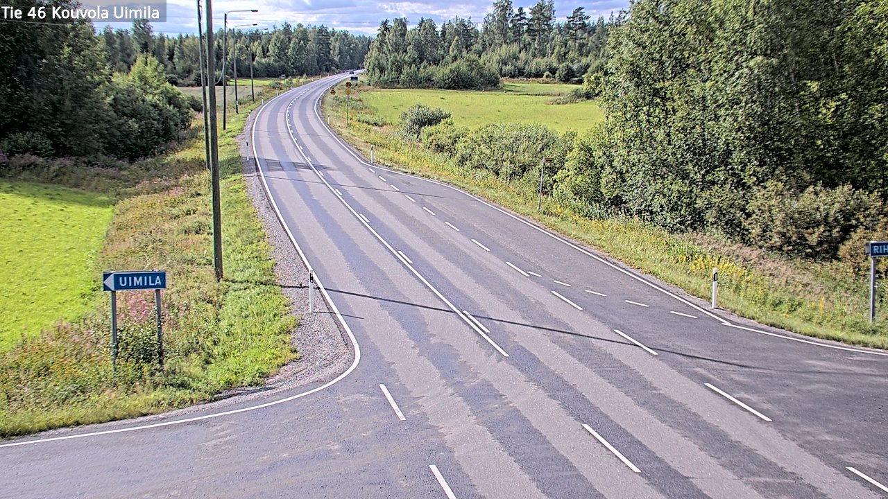 Kelikamerat Kuva Tie 46 Kouvola, Uimila, Kouvola, Kymenlaakso