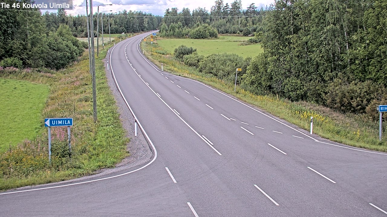 Kelikamerat Kuva Tie 46 Kouvola, Uimila, Kouvola, Kymenlaakso
