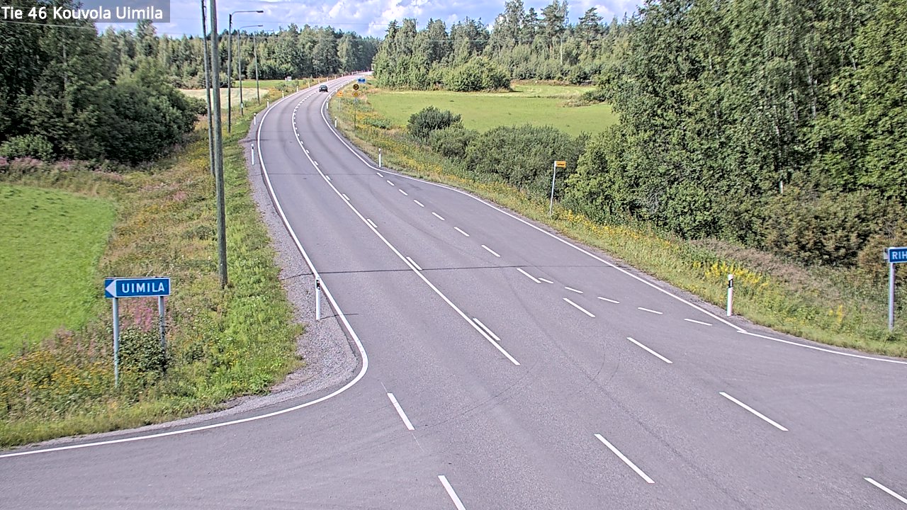 Kelikamerat Kuva Tie 46 Kouvola, Uimila, Kouvola, Kymenlaakso