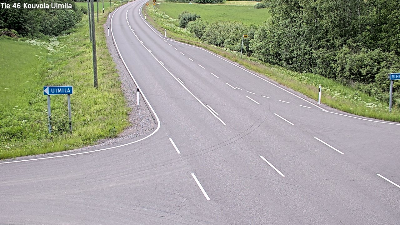 Kelikamerat Kuva Tie 46 Kouvola, Uimila, Kouvola, Kymenlaakso
