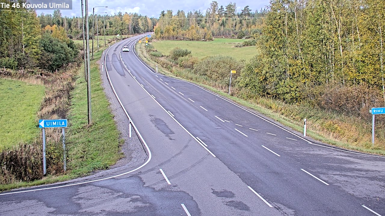 Weather Camera Image Road 46 Kouvola, Uimila, Kouvola, Kymenlaakso